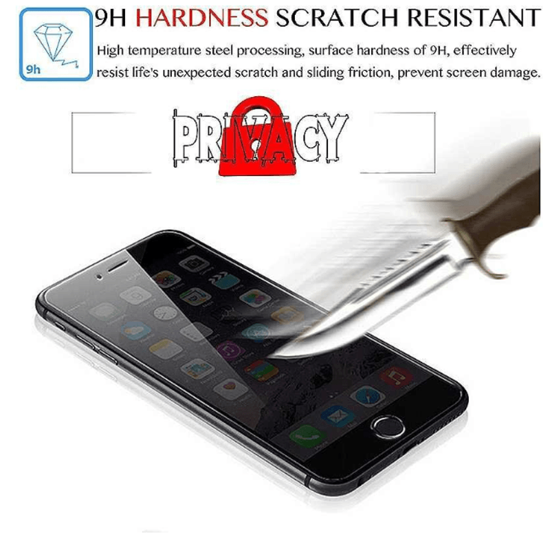 Laptop, Telefoane si Tablete - Telefoane mobile si accesorii - Accesorii Telefoane - Folii protectie telefoane - Folie protectie compatibila cu iPhone 7/8 Plus, Filtru Privacy Anti-Spy, Tempered Glass - Infinity.ro