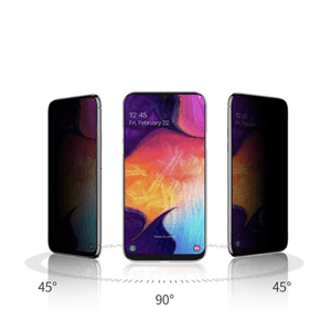 Folie protectie compatibilitate cu Samsung Galaxy A51 / Galaxy S20 FE, Tempered Glass Anty-Spy 9H, Negru