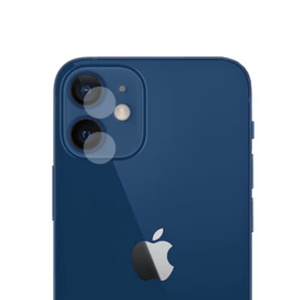 Folie de protectie lentila camera compatibila cu iPhone 12 Mini, Tempered Glass, Transparent