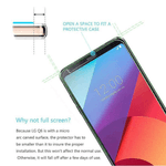 Laptop, Telefoane si Tablete - Telefoane mobile si accesorii - Accesorii Telefoane - Folii protectie telefoane - Folie de protectie compatibila LG Q6, Sticla securizata, Transparenta - Infinity.ro