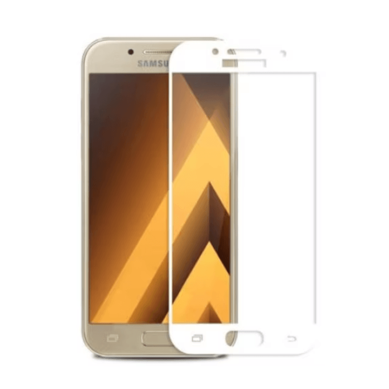 Laptop, Telefoane si Tablete - Telefoane mobile si accesorii - Accesorii Telefoane - Folii protectie telefoane - Folie proectie compatibila cu Samsung Galaxy J5 (2017), Sticla 3D, duritate 9H, Alb-Transparent - Infinity.ro