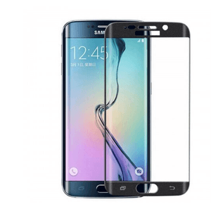Folie protectie compatibila cu Samsung Galaxy S6 Edge, 9H, Negru