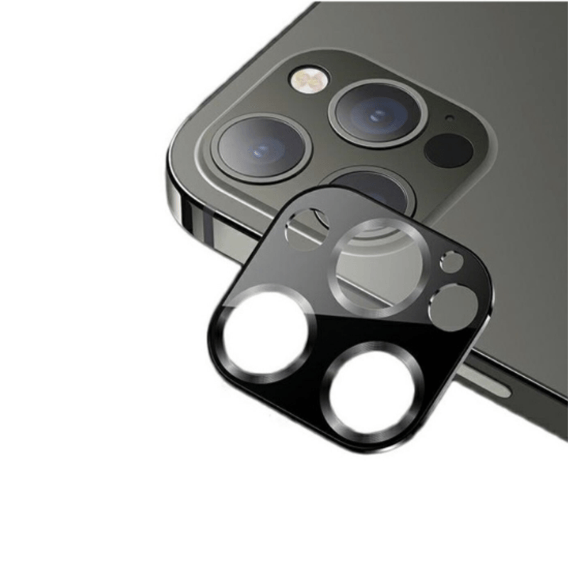 Laptop, Telefoane si Tablete - Telefoane mobile si accesorii - Accesorii Telefoane - Folii protectie telefoane - Folie protectie camera pentru  iPhone 13 Mini, Sticla securizata 9H, Negru-Transparent - Infinity.ro