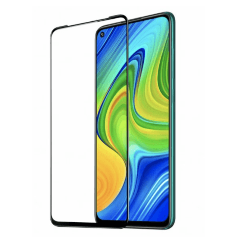 Laptop, Telefoane si Tablete - Telefoane mobile si accesorii - Accesorii Telefoane - Folii protectie telefoane - Folie protectoare compatibila cu Xiaomi Poco X3, Tempered Glass Premium 9H, Negru-Transparent - Infinity.ro