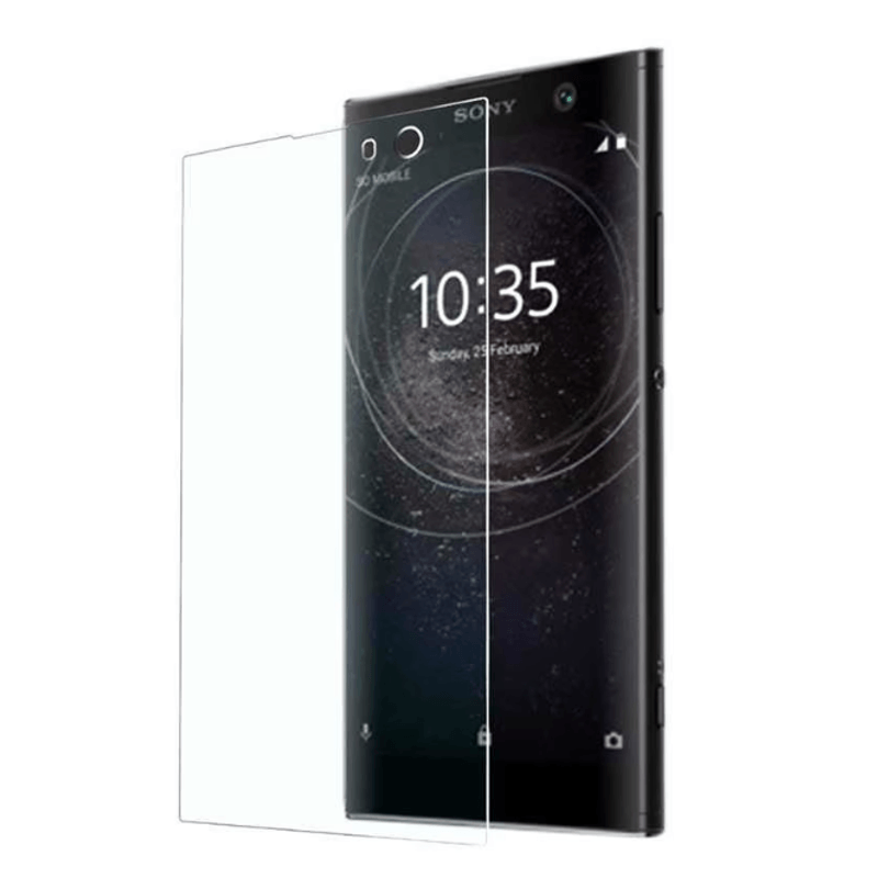Laptop, Telefoane si Tablete - Telefoane mobile si accesorii - Accesorii Telefoane - Folii protectie telefoane - Folie de protectie sticla 9H, Tempered Glass, pentru Sony Xperia XA2, Fullscreen, Transparent - Infinity.ro