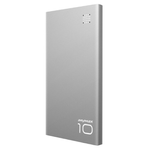 Laptop, Telefoane si Tablete - Telefoane mobile si accesorii - Accesorii Telefoane - Baterii externe - Power Bank de 10000 mAh cu tehnologie quick charge, dotata cu 2 porturi USB si disponibila in culoarea Gri - Infinity.ro