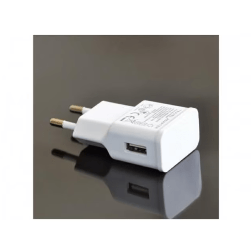 Laptop, Telefoane si Tablete - Telefoane mobile si accesorii - Accesorii Telefoane - Incarcatoare telefoane - Adaptor priza alb cu functie de incarcare USB, compatibil cu dispozitivele Samsung - Infinity.ro