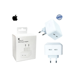 Laptop, Telefoane si Tablete - Telefoane mobile si accesorii - Accesorii Telefoane - Incarcatoare telefoane - Adaptor retea Apple Dual Port USB-C 35W cu incarcare rapida pentru iPhone, iPad, MacBook, AirPods si Apple Watch, alba - Infinity.ro