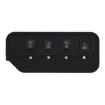 Laptop, Telefoane si Tablete - Telefoane mobile si accesorii - Accesorii Telefoane - Incarcatoare telefoane - Dock de incarcare cu 4xUSB, indicator LED, Negru - Infinity.ro