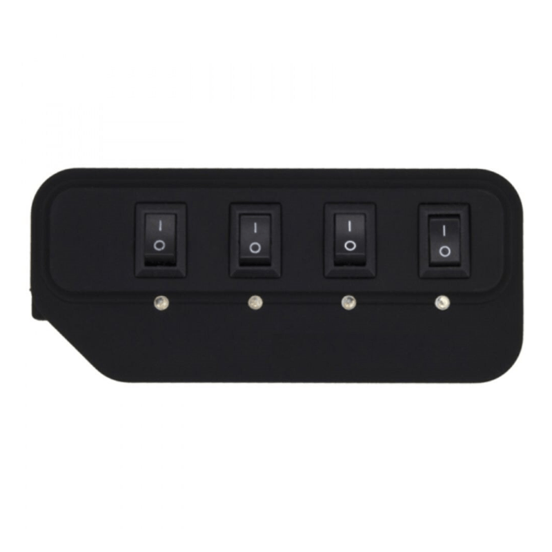 Laptop, Telefoane si Tablete - Telefoane mobile si accesorii - Accesorii Telefoane - Incarcatoare telefoane - Dock de incarcare cu 4xUSB, indicator LED, Negru - Infinity.ro