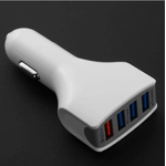 Laptop, Telefoane si Tablete - Telefoane mobile si accesorii - Accesorii Telefoane - Incarcatoare telefoane - Incarcator auto 4xUSB, Fast Charge 3.0 Qualcomm, White - Infinity.ro
