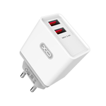 Laptop, Telefoane si Tablete - Telefoane mobile si accesorii - Accesorii Telefoane - Incarcatoare telefoane - Adaptor retea  XO-L31 Dual-USB pentru priza, 100-240 V,  Incarcare rapida, Alb - Infinity.ro