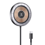 Laptop, Telefoane si Tablete - Telefoane mobile si accesorii - Accesorii Telefoane - Incarcatoare telefoane - Incarcator wireless Magsafe cu Incarcare de 15W, Negru, Compatibil QI si cu Interfata Type-C - Infinity.ro