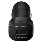 Laptop, Telefoane si Tablete - Telefoane mobile si accesorii - Accesorii Telefoane - Incarcatoare telefoane - Incarcator auto Samsung cu priza si incarcare rapida, port USB singular, cablu de date Type-C inclus, neagra - Infinity.ro