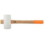 Casa si Gradina - Constructii - Scule de mana si unelte - Ciocane si dalti - Ciocan Cauciuc Alb Coada Lemn G[kg]: 0.9 - Infinity.ro