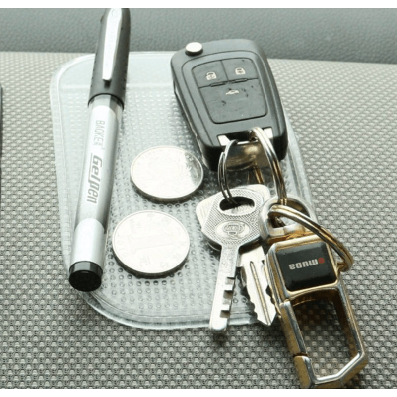 Auto si Moto - Piese auto si accesorii - Piese auto - Tuning - Suport covoras pentru bordul masinii, Anti-alunecare, Silicon, Transparent - Infinity.ro