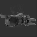 Laptop, Telefoane si Tablete - Telefoane mobile si accesorii - Accesorii Telefoane - Suport si docking telefoane - Suport auto pentru smartphone, Fixare in Grila de Ventilatie, Anti Gravity, Negru-Rosu - Infinity.ro