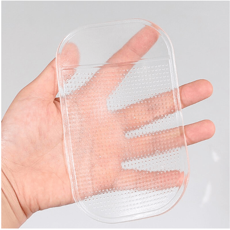 Auto si Moto - Piese auto si accesorii - Piese auto - Tuning - Suport covoras pentru bordul masinii, Anti-alunecare, Silicon, Transparent - Infinity.ro