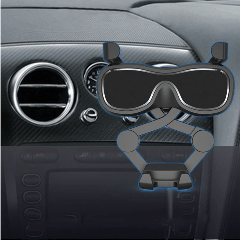 Laptop, Telefoane si Tablete - Telefoane mobile si accesorii - Accesorii Telefoane - Suport si docking telefoane - Suport auto pentru smartphone, Fixare in Grila de Ventilatie, Anti Gravity, Negru-Rosu - Infinity.ro