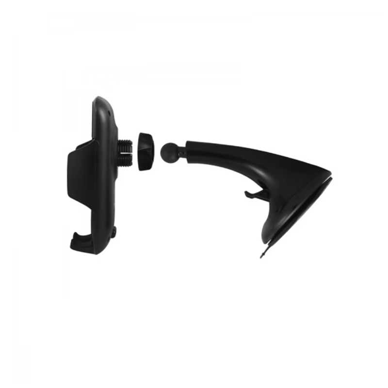 Laptop, Telefoane si Tablete - Telefoane mobile si accesorii - Accesorii Telefoane - Suport si docking telefoane - Suport auto reglabil pentru telefon, montare pe parbriz, Black - Infinity.ro
