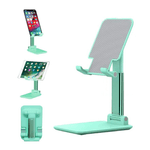 Laptop, Telefoane si Tablete - Telefoane mobile si accesorii - Accesorii Telefoane - Suport si docking telefoane - Suport birou compatibil cu dispozitive mobile, Universal, Pliabil , Verde - Infinity.ro