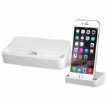 Laptop, Telefoane si Tablete - Telefoane mobile si accesorii - Accesorii Telefoane - Suport si docking telefoane - Suport de incarcare pentru iPhone cu mufa Lightning, Alb - Infinity.ro