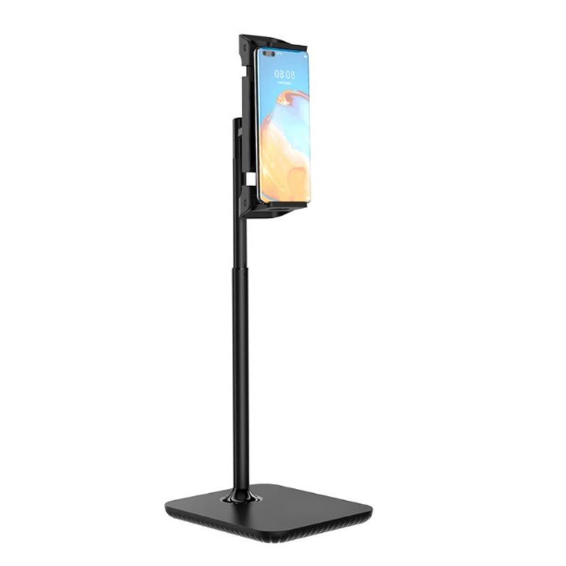 Laptop, Telefoane si Tablete - Telefoane mobile si accesorii - Accesorii Telefoane - Suport si docking telefoane - Suport de birou pentru telefoane/tablete de (4.7-12.9 inch), Telescopic si Reglabil, Baza stabila, Negru - Infinity.ro