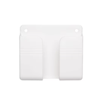 Laptop, Telefoane si Tablete - Telefoane mobile si accesorii - Accesorii Telefoane - Suport si docking telefoane - Suport de perete pentru telefon, compatibil cu orice model, marime 8.6 x 2.8 x 9x9 cm, fabricat din plastic, alb - Infinity.ro
