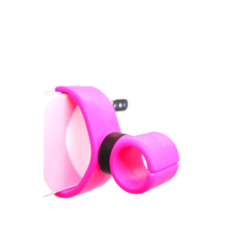 Laptop, Telefoane si Tablete - Telefoane mobile si accesorii - Accesorii Telefoane - Suport si docking telefoane - Suport compatibil cu dispozitive mobile, montare pe bicicleta, Roz - Infinity.ro