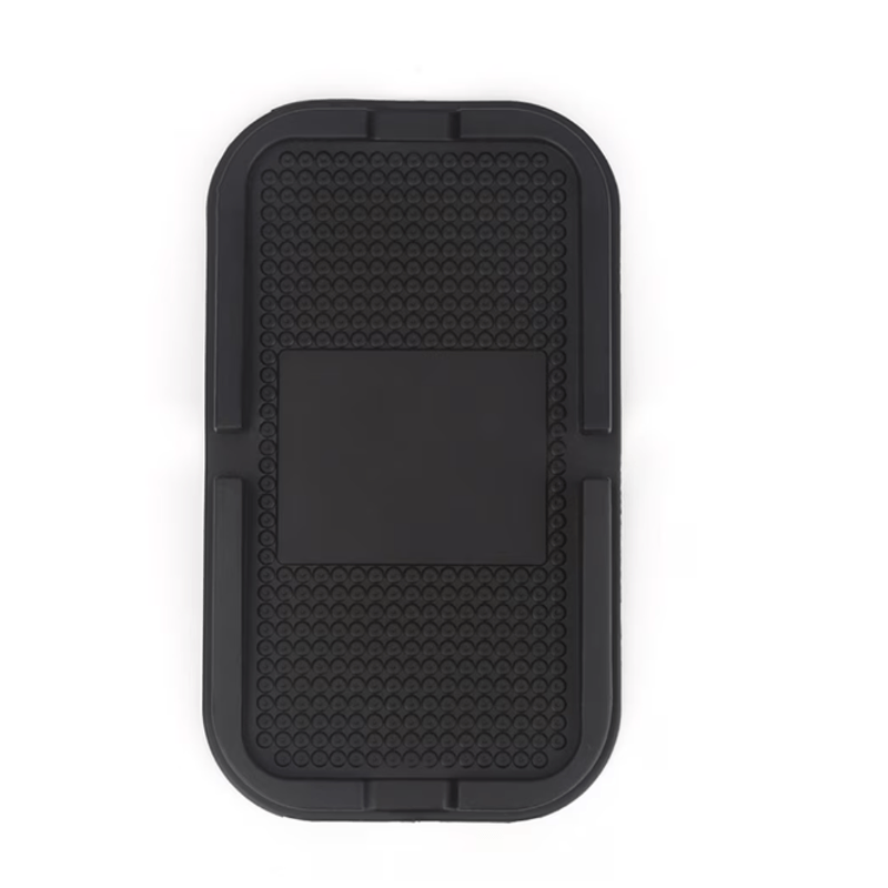 Auto si Moto - Piese auto si accesorii - Piese auto - Tuning - Suport Covoras Antialunecare Bord Masina, Material Silicon Cauciucat, Negru - Infinity.ro