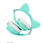 TV, Audio-Video si Foto - Portabile audio - Casti audio - Casti wireless cu urechi de Pisica, Over the year, bluetooth 5.0, Verde Menta Multicolor, ATX-BBL4164 - Infinity.ro