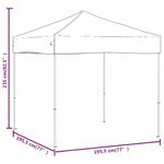 Casa si Gradina - Gradina si terasa - Umbrele si pavilioane - Pavilioane - Cort pliabil pentru petrecere, negru, 2x2 m - Infinity.ro