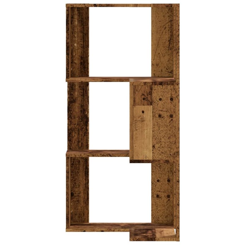Casa si Gradina - Mobilier - Biblioteci si rafturi - Biblioteci - Biblioteca 3 niveluri lemn vechi 50x50x102 cm lemn prelucrat - Infinity.ro