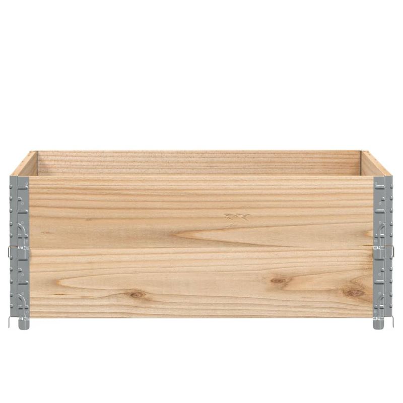 Casa si Gradina - Mobilier - Feronerie si accesorii mobila - Rame pentru paleti, 2 buc., 100x100 cm, lemn masiv de pin - Infinity.ro