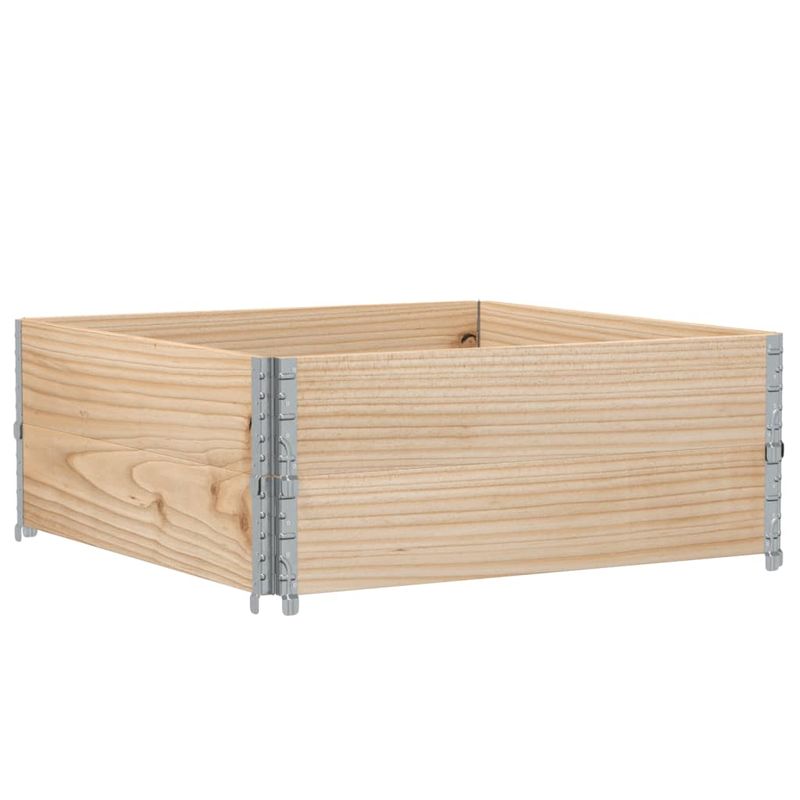 Casa si Gradina - Mobilier - Feronerie si accesorii mobila - Rame pentru paleti, 2 buc., 100x100 cm, lemn masiv de pin - Infinity.ro
