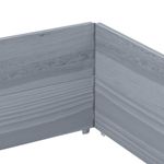 Casa si Gradina - Mobilier - Feronerie si accesorii mobila - Rame pentru paleti 2 buc. gri 150x100 cm lemn masiv de pin - Infinity.ro