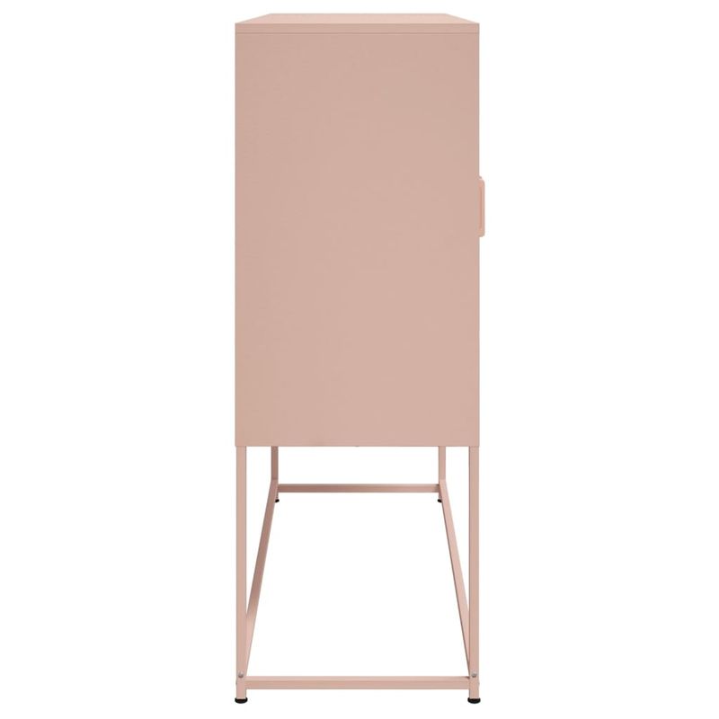 Casa si Gradina - Mobilier - Comode si corpuri - Corpuri bucatarie - Dulap inalt, roz, 100,5x39x107 cm, otel - Infinity.ro