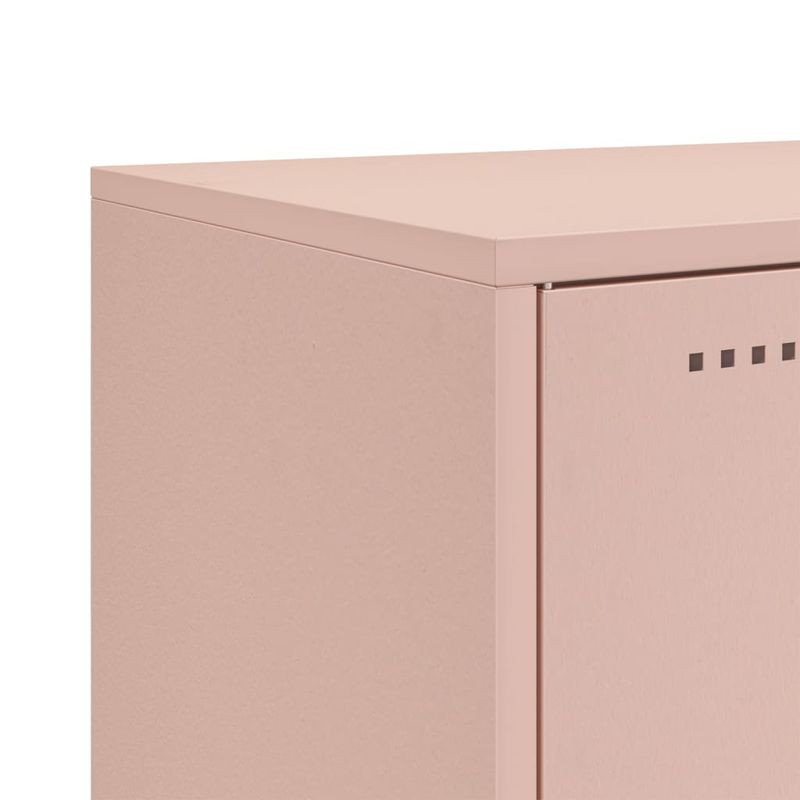 Casa si Gradina - Mobilier - Comode si corpuri - Corpuri bucatarie - Dulap inalt, roz, 100,5x39x107 cm, otel - Infinity.ro
