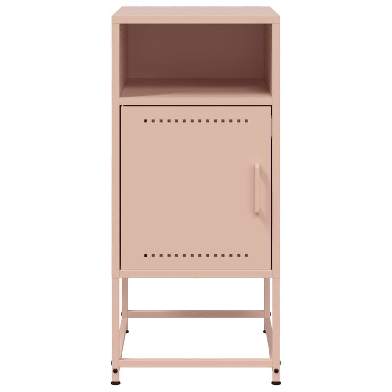 Casa si Gradina - Mobilier - Comode si corpuri - Noptiere - Noptiera, roz, 36x39x78 cm, otel - Infinity.ro