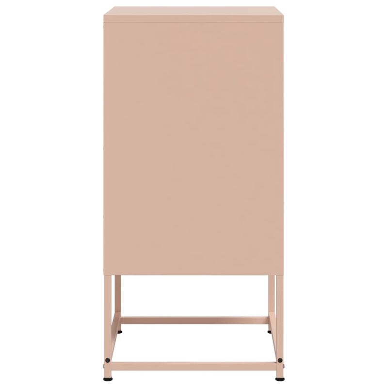 Casa si Gradina - Mobilier - Comode si corpuri - Noptiere - Noptiera, roz, 36x39x78 cm, otel - Infinity.ro