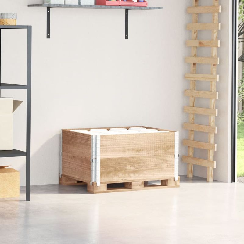 Casa si Gradina - Mobilier - Feronerie si accesorii mobila - Rame pentru paleti, 2 buc., 80x60 cm, lemn masiv de pin - Infinity.ro