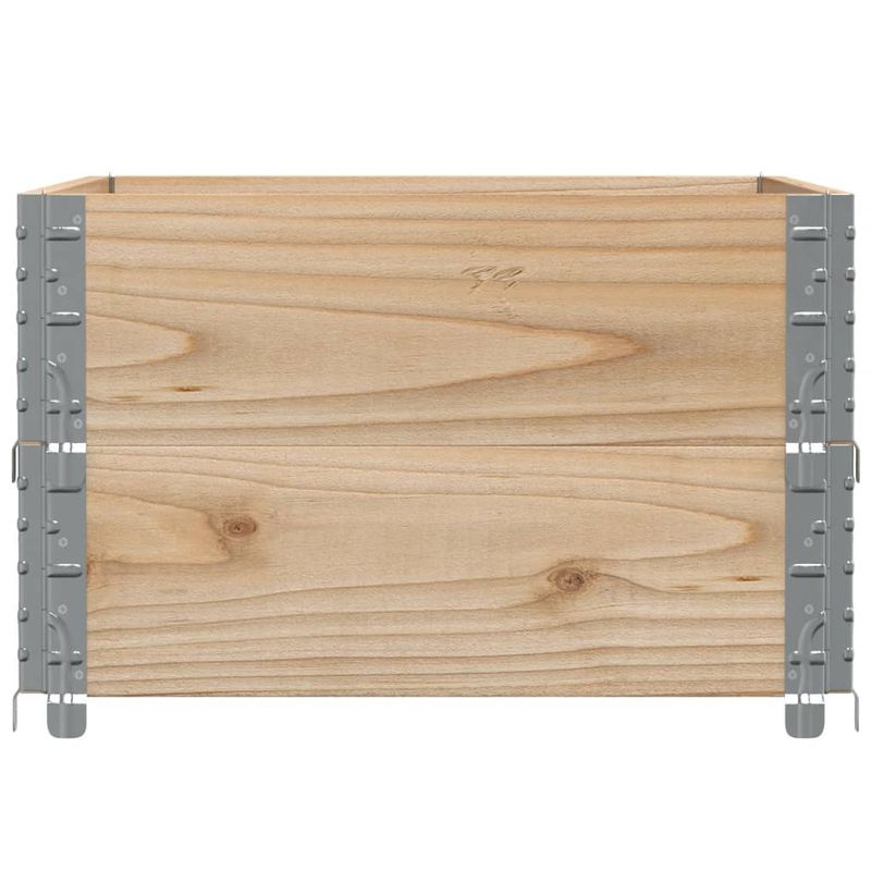 Casa si Gradina - Mobilier - Feronerie si accesorii mobila - Rame pentru paleti, 2 buc., 80x60 cm, lemn masiv de pin - Infinity.ro