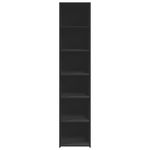 Casa si Gradina - Mobilier - Comode si corpuri - Corpuri bucatarie - Dulap inalt, negru, 40x41x185 cm, lemn prelucrat - Infinity.ro