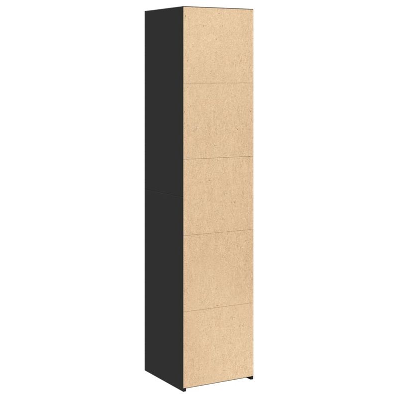 Casa si Gradina - Mobilier - Comode si corpuri - Corpuri bucatarie - Dulap inalt, negru, 40x41x185 cm, lemn prelucrat - Infinity.ro