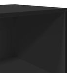 Casa si Gradina - Mobilier - Comode si corpuri - Corpuri bucatarie - Dulap inalt, negru, 40x41x185 cm, lemn prelucrat - Infinity.ro