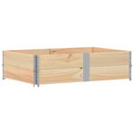 Casa si Gradina - Mobilier - Feronerie si accesorii mobila - Rame pentru paleti, 2 buc., 150x100 cm, lemn masiv de pin - Infinity.ro