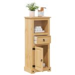 Casa si Gradina - Mobilier - Mobilier baie - Comode baie - Dulap de baie „Corona”, 45x33x110 cm, lemn masiv de pin - Infinity.ro