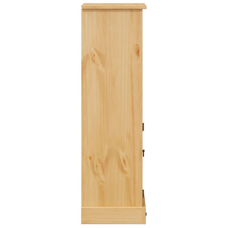 Casa si Gradina - Mobilier - Mobilier baie - Comode baie - Dulap de baie „Corona”, 45x33x110 cm, lemn masiv de pin - Infinity.ro