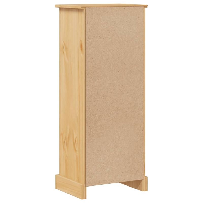 Casa si Gradina - Mobilier - Mobilier baie - Comode baie - Dulap de baie „Corona”, 45x33x110 cm, lemn masiv de pin - Infinity.ro