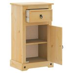 Casa si Gradina - Mobilier - Mobilier baie - Comode baie - Dulap de baie „Corona”, 45x33x80 cm, lemn masiv de pin - Infinity.ro